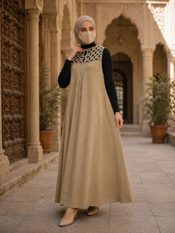 Gown+Inner Sand Nude