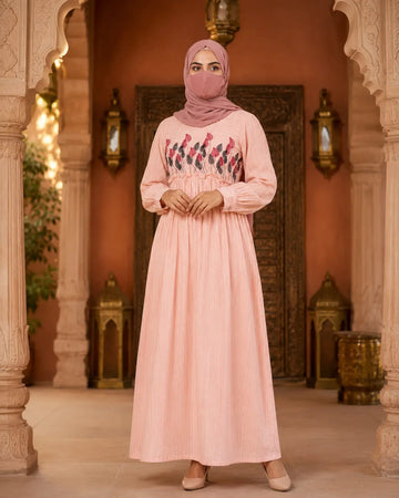 Gown (peach pink)